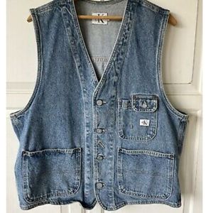 Vintage Calvin Klein Jeans Denim Vest